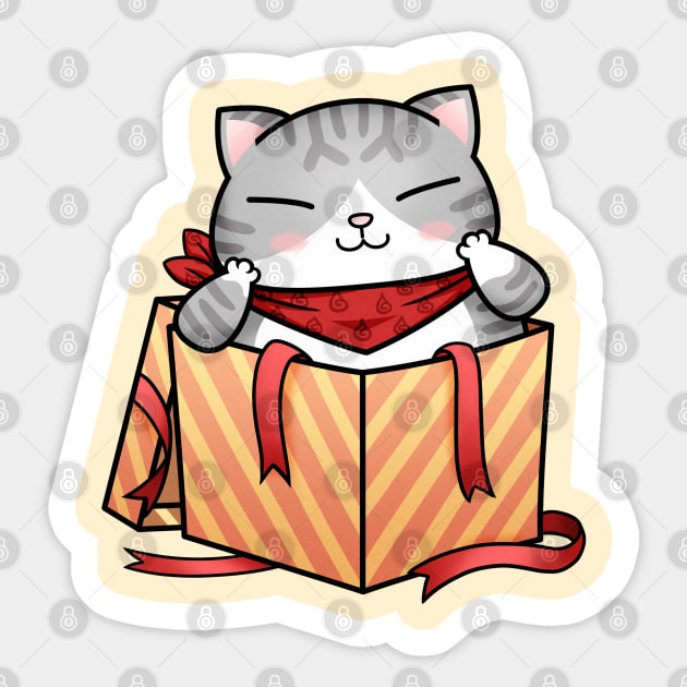Cat best sale gift box
